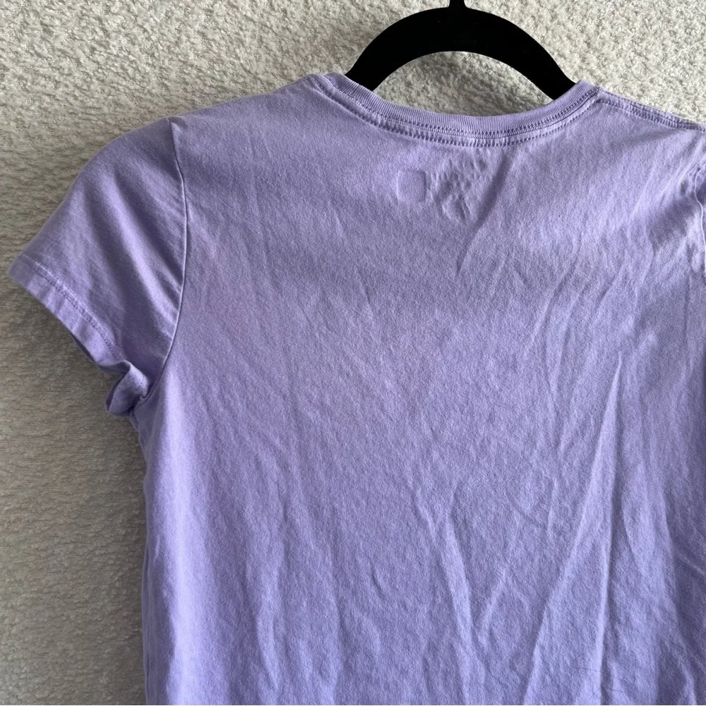 Ralph Lauren Polo‎ Girls Purple Butter Yellow Short Sleeve T Shirt Size 12-14